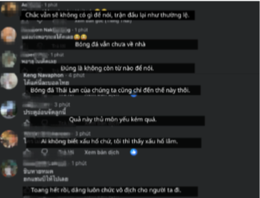 NHM Thái Lan thất vọng: "Không còn gì để nói...dâng luôn chức vô địch đi"- Ảnh 1. NHM Thái Lan thất vọng: "Không còn gì để nói...dâng luôn chức vô địch đi"- Ảnh 1.